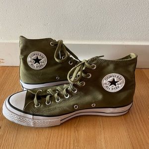 Brand new Converse All Star High Tops in Green!!